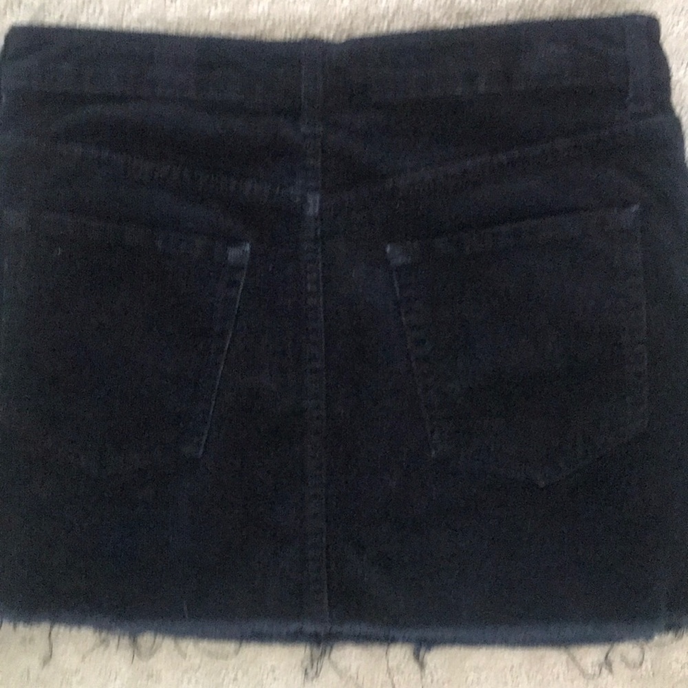 Forever 21 black Corduroy mini skirt - Picture 5 of 6